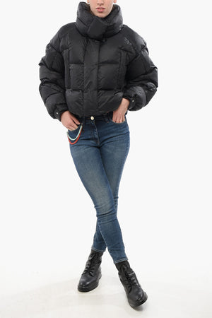 Piumino Crop PUFFA RING con Chiusura a Scomparsa