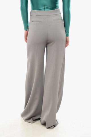 Palazzo Trousers with Bow Detail
