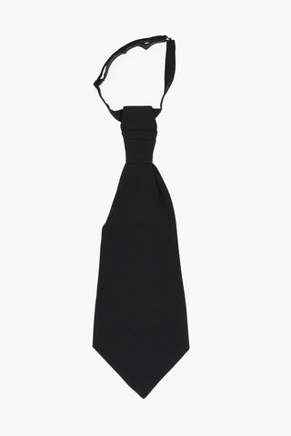 Cravatta Ascot In Seta a Quadri Tono su Tono
