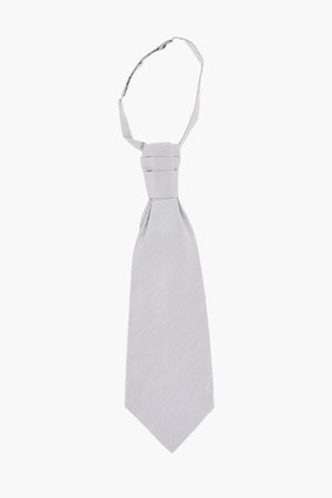 Cravatta Ascot in Seta a Motivo Chevron 