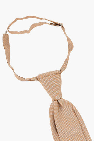 Silk Ascot Tie with Matching Pocket Square