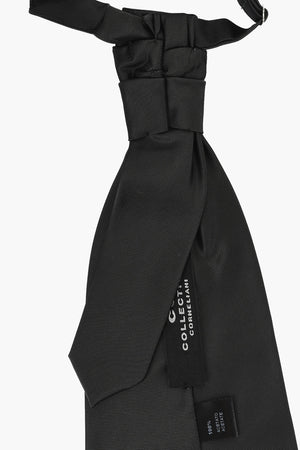 CC COLLECTION Einfarbige Ascot-Krawatte