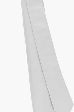 Cravatta Ascot In Seta Ricamata