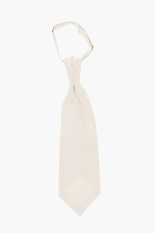 Einfarbige Ascot-Krawatte aus Satin