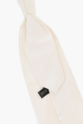 Einfarbige Ascot-Krawatte aus Satin