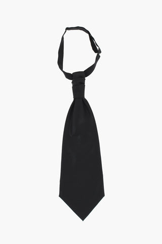 Cravatta Ascot In Lana Vergine a Righe