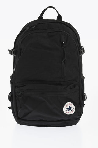 ALL STAR CHUCK TAYLOR Solid Color Multi-Pocket Backpack