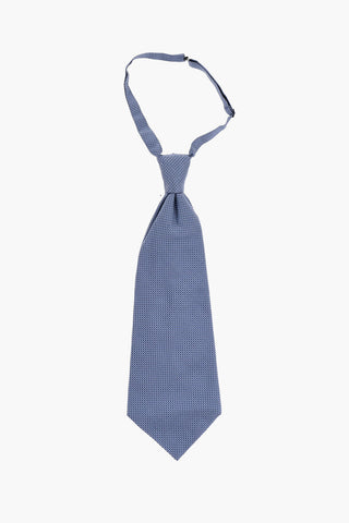 Bestickte Seiden-Ascot-Krawatte