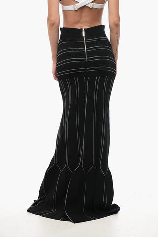 Gonna in Maglia con Design a Sirena