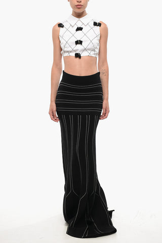 Gonna in Maglia con Design a Sirena