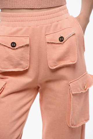 Brushed Multi-Pocket Trousers
