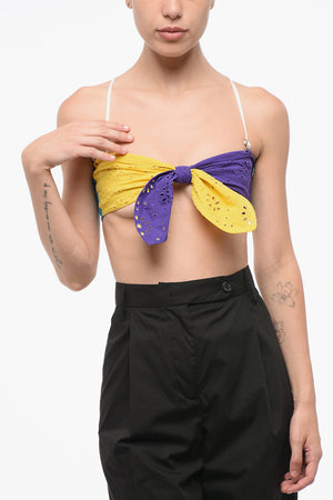 Top Bra Color Block in Sangallo