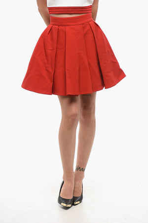 Flared Wool Skirt