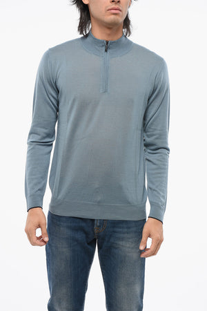 Maglia Half-Zip TERNI in Lana Vergine