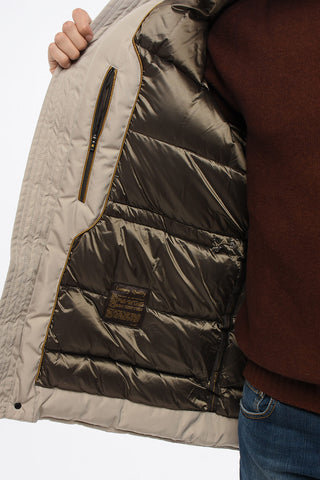 Parka ARISTOTELE with Feather Filling and Fur Hood