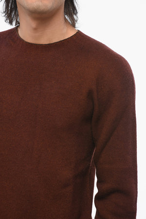 Rundhalspullover im Kaschmir-Mix