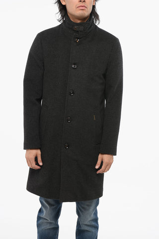 Virgin Wool Coat ARGE with Removable Feather Filling