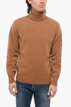 Wool and Cashmere Turtleneck Sweater
