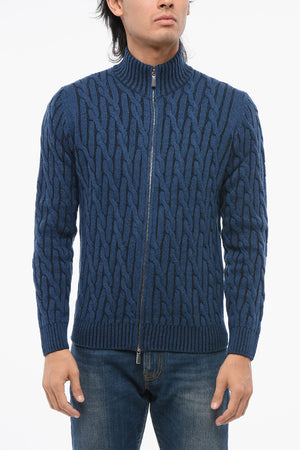 Maglia URBINO in Misto Cashmere Cable Knit