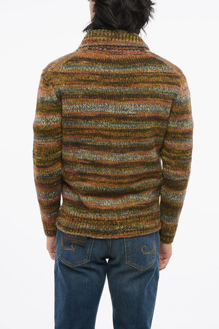 Cardigan in Misto Alpaca Rasata