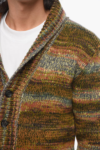 Cardigan in Misto Alpaca Rasata