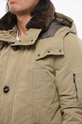 Parka in Misto Cotone TED con Imbottitura in Piuma