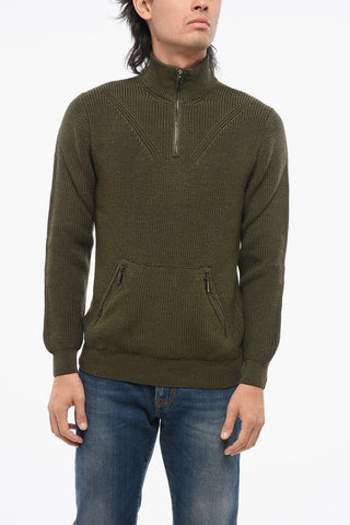 Wool Sweater CLOUD with Kangaroo Pocket