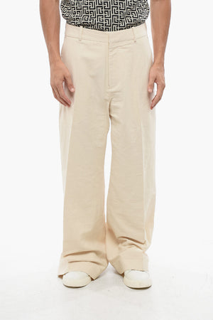 Lightweight Cotton Loose-Fit Trousers