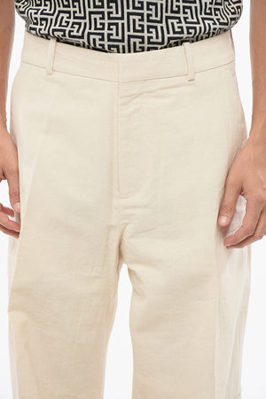 Lightweight Cotton Loose-Fit Trousers