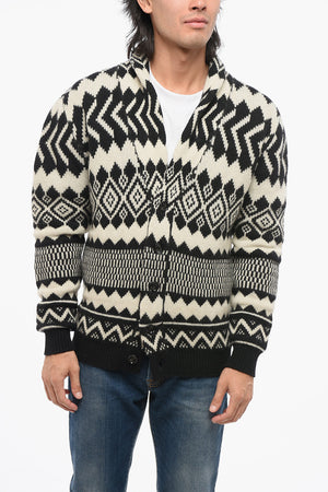 Cardigan NORVEGESE in Misto Cashmere