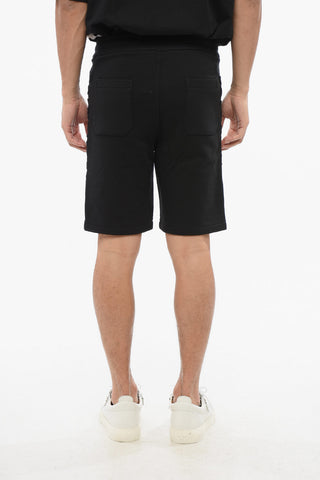 Jersey Shorts with Branded Side Stripes