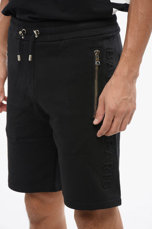 Jersey Shorts with Branded Side Stripes