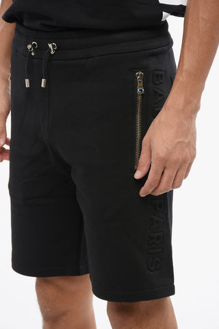 Jersey Shorts with Branded Side Stripes