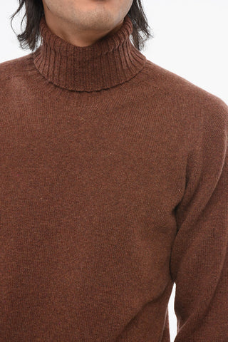 Rollkragenpullover aus Kaschmirmischung