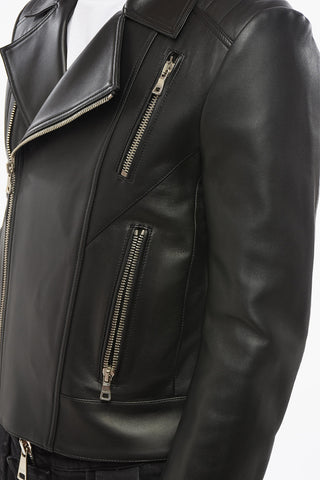 Giubbotto Biker in Pelle