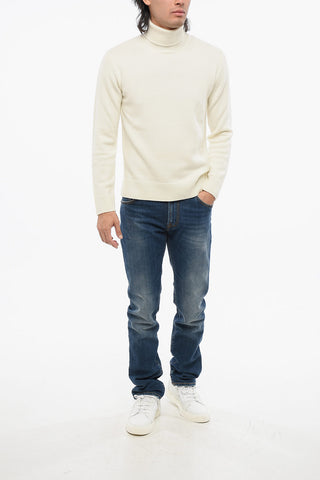 Extrafine Merino Wool Turtleneck Sweater