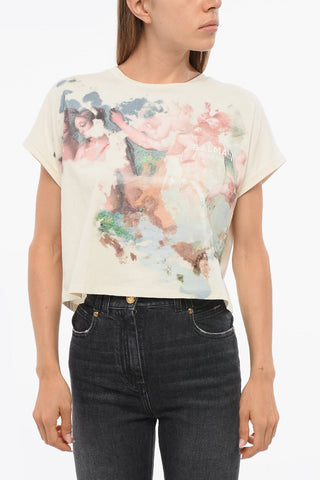 Printed Cropped T-Shirt