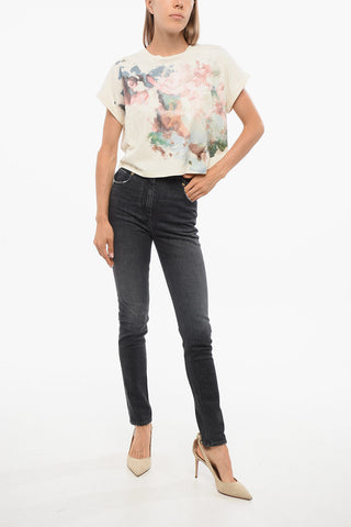 Printed Cropped T-Shirt