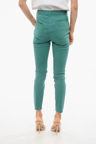 Slim Jeans with Metal Detail
