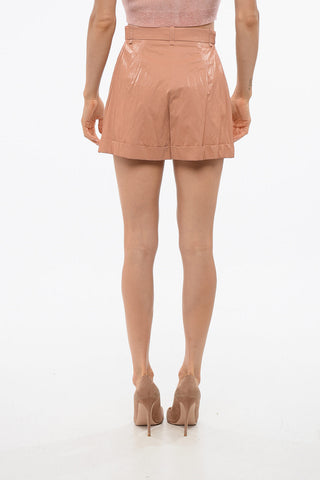 Shorts SHINY with One Pleat