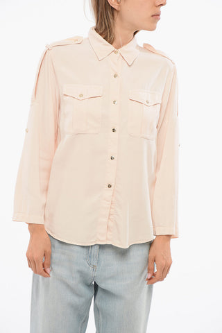 부드러운 데님 셔츠