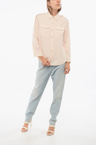 부드러운 데님 셔츠