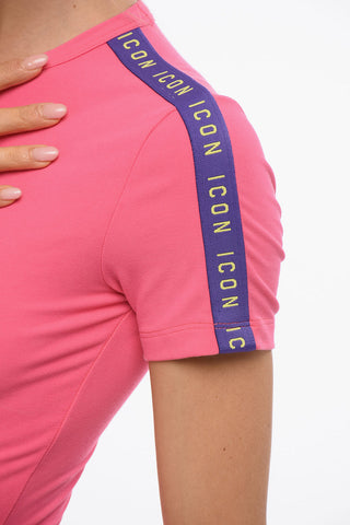 UNDERWEAR ICON Body Girocollo con Banda Logata