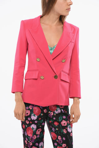 Blazer Doppiopetto con Rever a Lancia