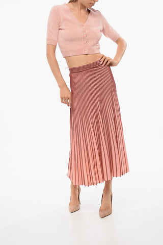 Short-sleeved Cropped Fit Cardigan