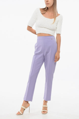 Pantaloni ad 1 Pince con Zip Laterale