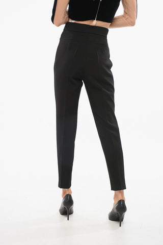 Front Pleated Pants with 4 Pockets