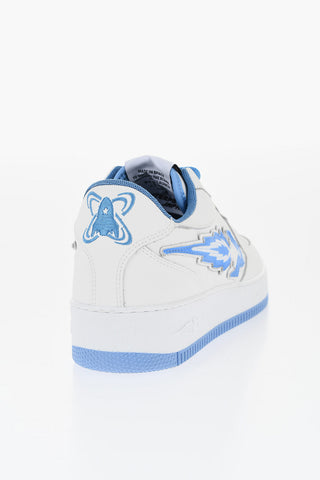 Two-Tone Leather ENTERPRISE JAPAN Low-Top Sneakers
