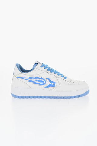Two-Tone Leather ENTERPRISE JAPAN Low-Top Sneakers