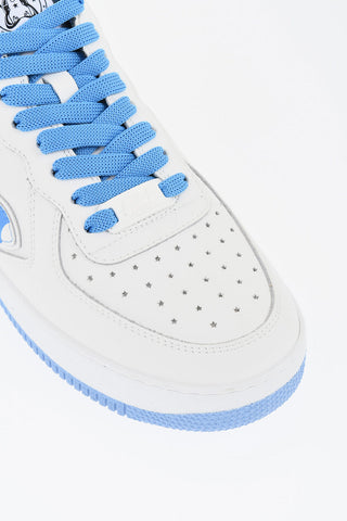 Two-Tone Leather ENTERPRISE JAPAN Low-Top Sneakers